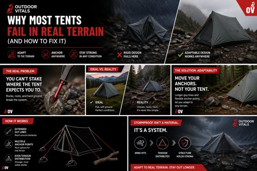 Outdoor Vitals Fortius Tent &mdash; hero